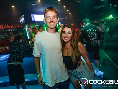 A professional photo of guests enjoying themselves at Cocktails Nightclub from our gallery.