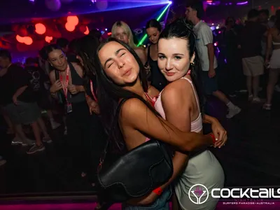 A professional photo of guests enjoying themselves at Cocktails Nightclub from our gallery.