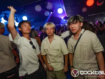 A professional photo of guests enjoying themselves at Cocktails Nightclub from our gallery.