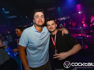 A professional photo of guests enjoying themselves at Cocktails Nightclub from our gallery.