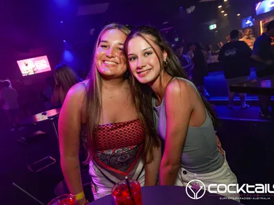 A professional photo of guests enjoying themselves at Cocktails Nightclub from our gallery.