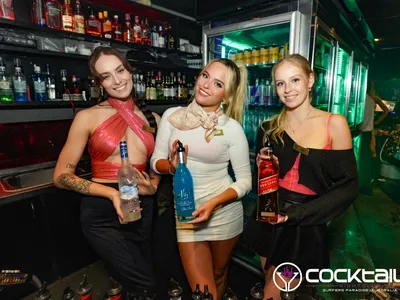 A professional photo of guests enjoying themselves at Cocktails Nightclub from our gallery.