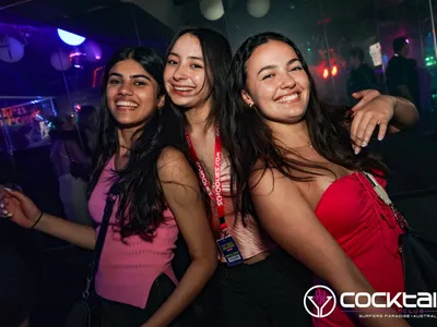 A professional photo of guests enjoying themselves at Cocktails Nightclub from our gallery.