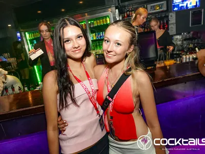 A professional photo of guests enjoying themselves at Cocktails Nightclub from our gallery.