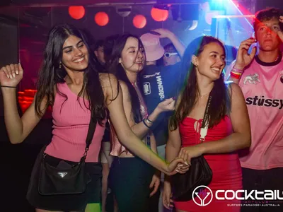 A professional photo of guests enjoying themselves at Cocktails Nightclub from our gallery.