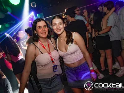 A professional photo of guests enjoying themselves at Cocktails Nightclub from our gallery.