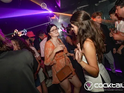 A professional photo of guests enjoying themselves at Cocktails Nightclub from our gallery.