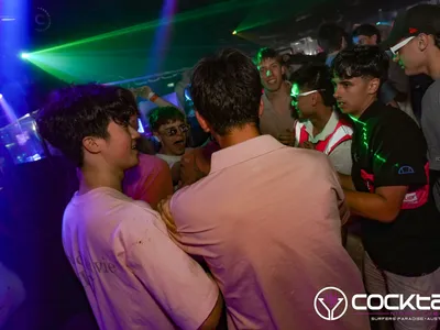 A professional photo of guests enjoying themselves at Cocktails Nightclub from our gallery.