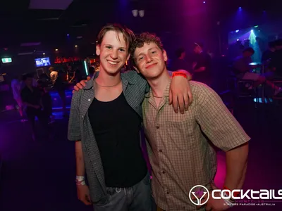 A professional photo of guests enjoying themselves at Cocktails Nightclub from our gallery.