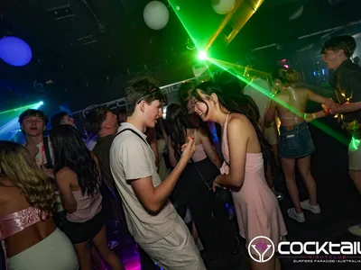 A professional photo of guests enjoying themselves at Cocktails Nightclub from our gallery.