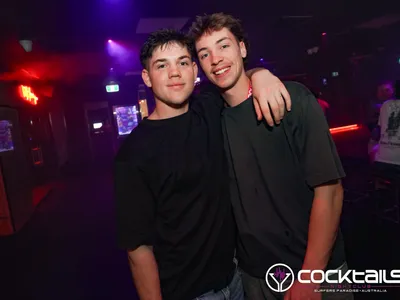 A professional photo of guests enjoying themselves at Cocktails Nightclub from our gallery.