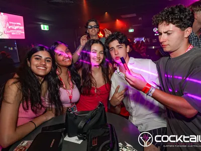 A professional photo of guests enjoying themselves at Cocktails Nightclub from our gallery.