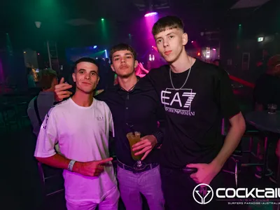 A professional photo of guests enjoying themselves at Cocktails Nightclub from our gallery.