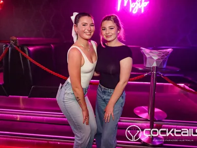 A professional photo of guests enjoying themselves at Cocktails Nightclub from our gallery.