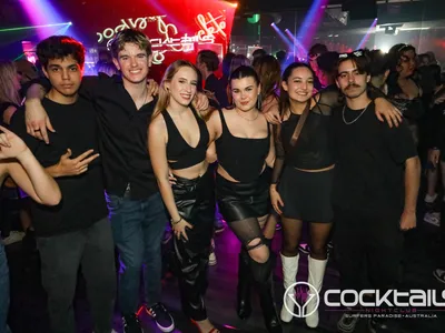 A professional photo of guests enjoying themselves at Cocktails Nightclub from our gallery.