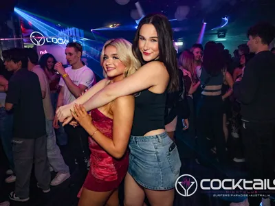 A professional photo of guests enjoying themselves at Cocktails Nightclub from our gallery.