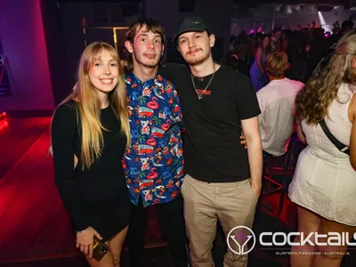 A professional photo of guests enjoying themselves at Cocktails Nightclub from our gallery.