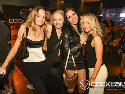 A professional photo of guests enjoying themselves at Cocktails Nightclub from our gallery.