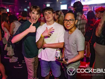 A professional photo of guests enjoying themselves at Cocktails Nightclub from our gallery.