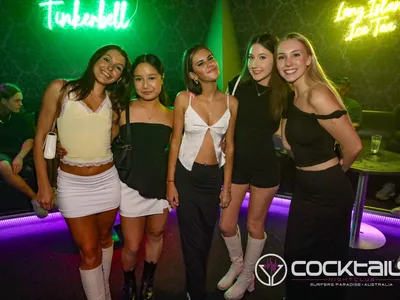 A professional photo of guests enjoying themselves at Cocktails Nightclub from our gallery.