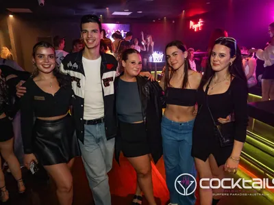 A professional photo of guests enjoying themselves at Cocktails Nightclub from our gallery.