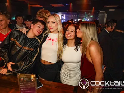 A professional photo of guests enjoying themselves at Cocktails Nightclub from our gallery.