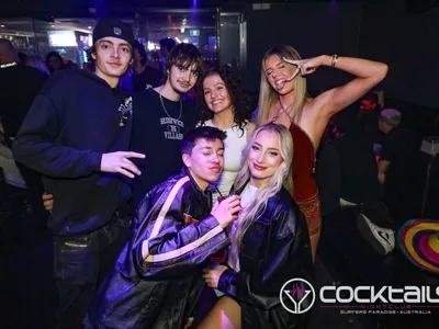 A professional photo of guests enjoying themselves at Cocktails Nightclub from our gallery.