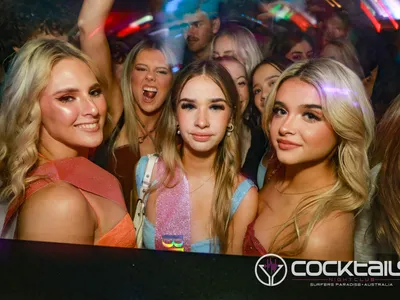 A professional photo of guests enjoying themselves at Cocktails Nightclub from our gallery.