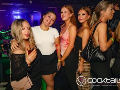 A professional photo of guests enjoying themselves at Cocktails Nightclub from our gallery.