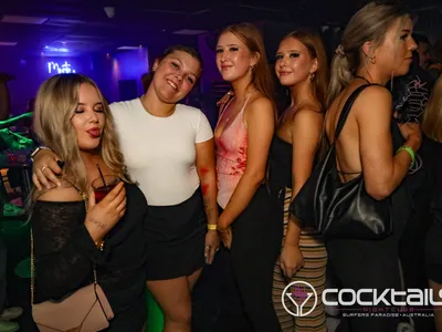 A professional photo of guests enjoying themselves at Cocktails Nightclub from our gallery.