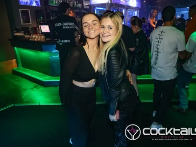 A professional photo of guests enjoying themselves at Cocktails Nightclub from our gallery.