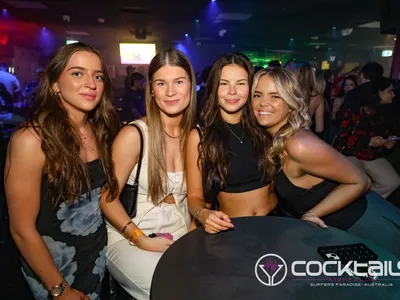 A professional photo of guests enjoying themselves at Cocktails Nightclub from our gallery.