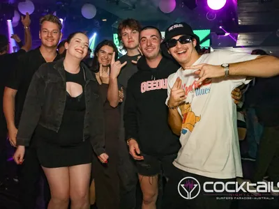 A professional photo of guests enjoying themselves at Cocktails Nightclub from our gallery.