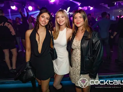 A professional photo of guests enjoying themselves at Cocktails Nightclub from our gallery.