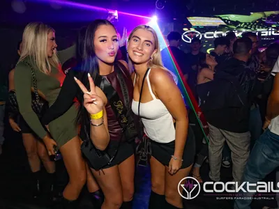 A professional photo of guests enjoying themselves at Cocktails Nightclub from our gallery.