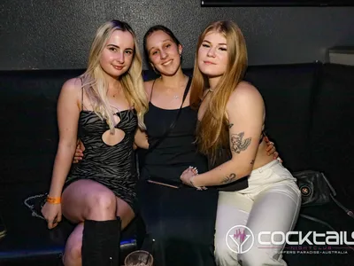 A professional photo of guests enjoying themselves at Cocktails Nightclub from our gallery.