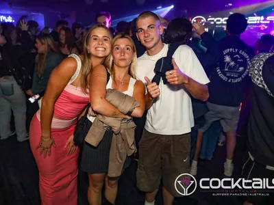 A professional photo of guests enjoying themselves at Cocktails Nightclub from our gallery.