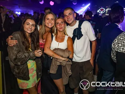 A professional photo of guests enjoying themselves at Cocktails Nightclub from our gallery.