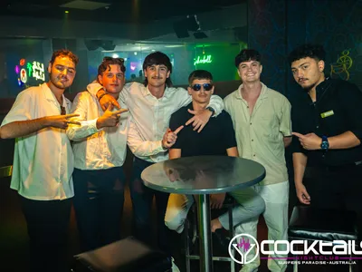 A professional photo of guests enjoying themselves at Cocktails Nightclub from our gallery.