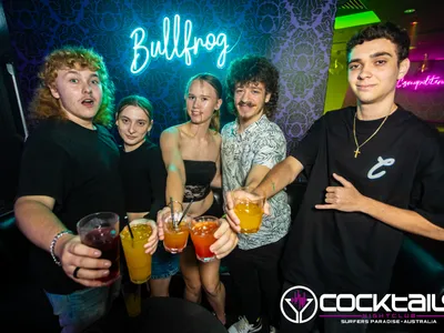 A professional photo of guests enjoying themselves at Cocktails Nightclub from our gallery.