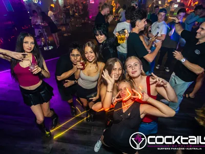 A professional photo of guests enjoying themselves at Cocktails Nightclub from our gallery.