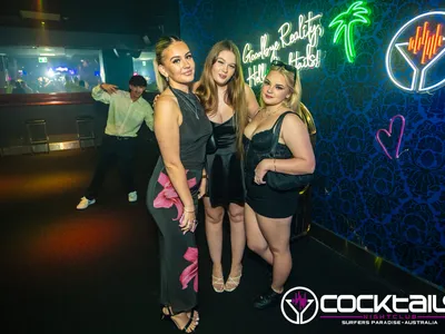 A professional photo of guests enjoying themselves at Cocktails Nightclub from our gallery.