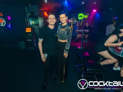 A professional photo of guests enjoying themselves at Cocktails Nightclub from our gallery.