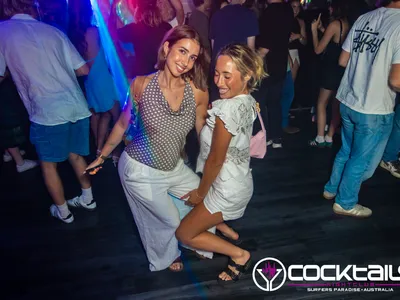 A professional photo of guests enjoying themselves at Cocktails Nightclub from our gallery.