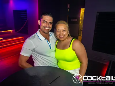 A professional photo of guests enjoying themselves at Cocktails Nightclub from our gallery.