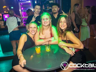 A professional photo of guests enjoying themselves at Cocktails Nightclub from our gallery.