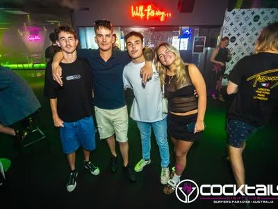 A professional photo of guests enjoying themselves at Cocktails Nightclub from our gallery.