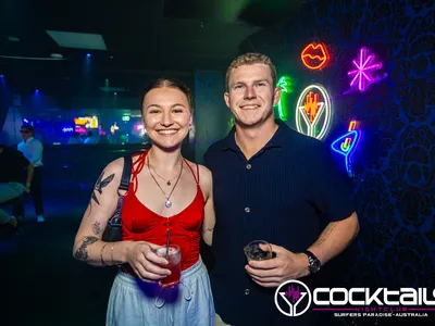 A professional photo of guests enjoying themselves at Cocktails Nightclub from our gallery.