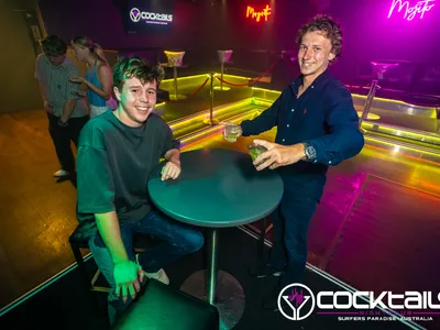 A professional photo of guests enjoying themselves at Cocktails Nightclub from our gallery.