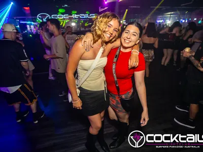 A professional photo of guests enjoying themselves at Cocktails Nightclub from our gallery.